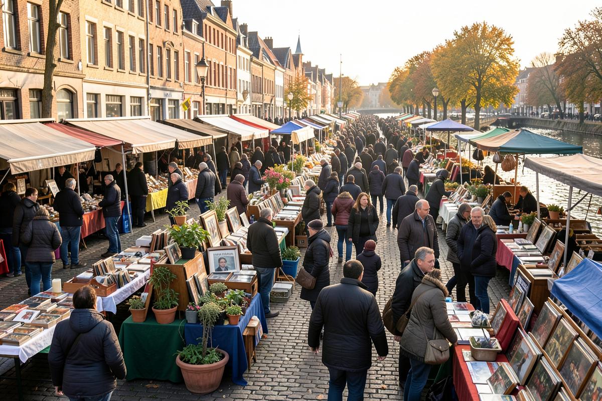 Stalls at La Batte